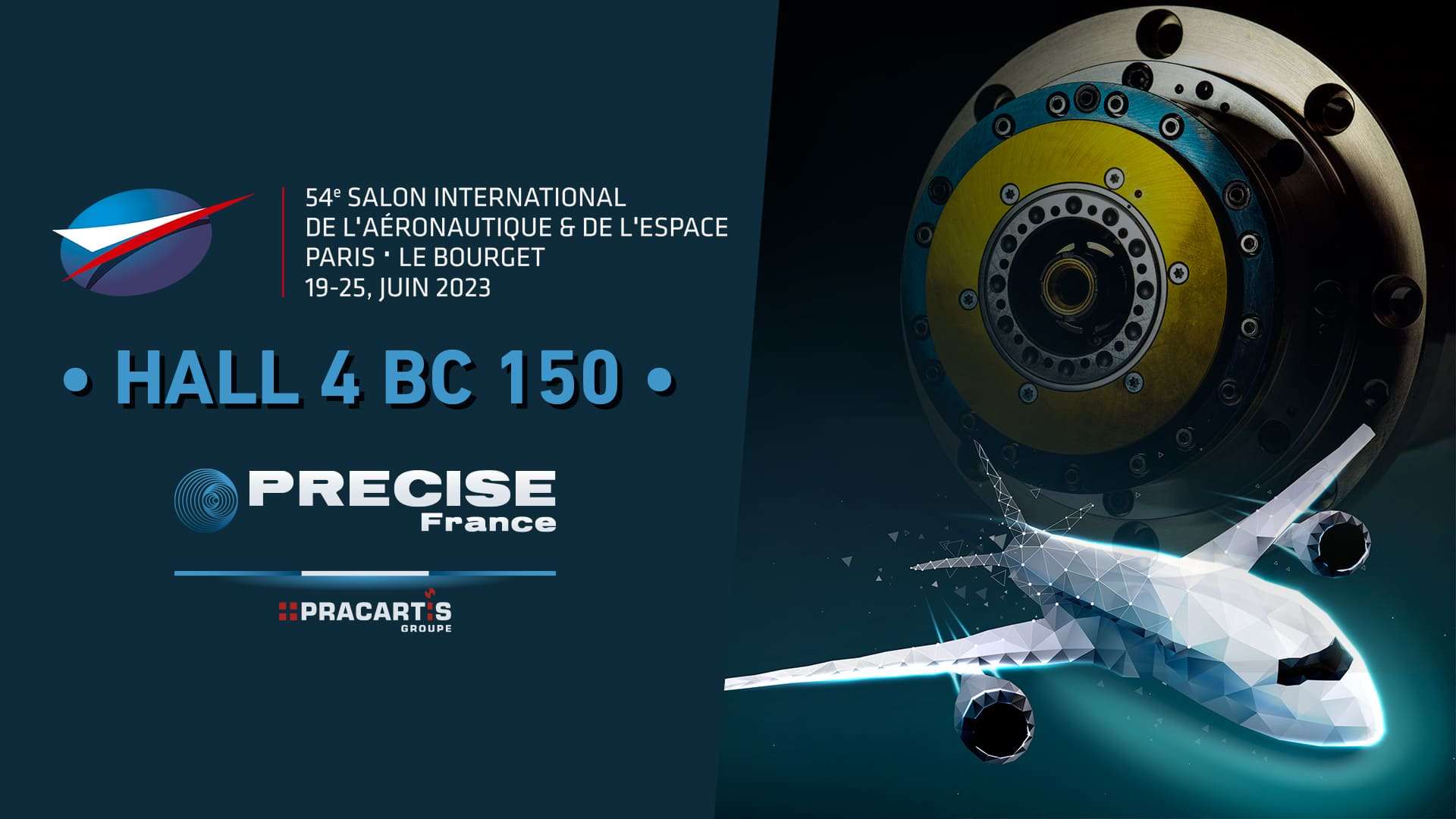 PRECISE FRANCE - Salon du Bourget SIAE 2023
