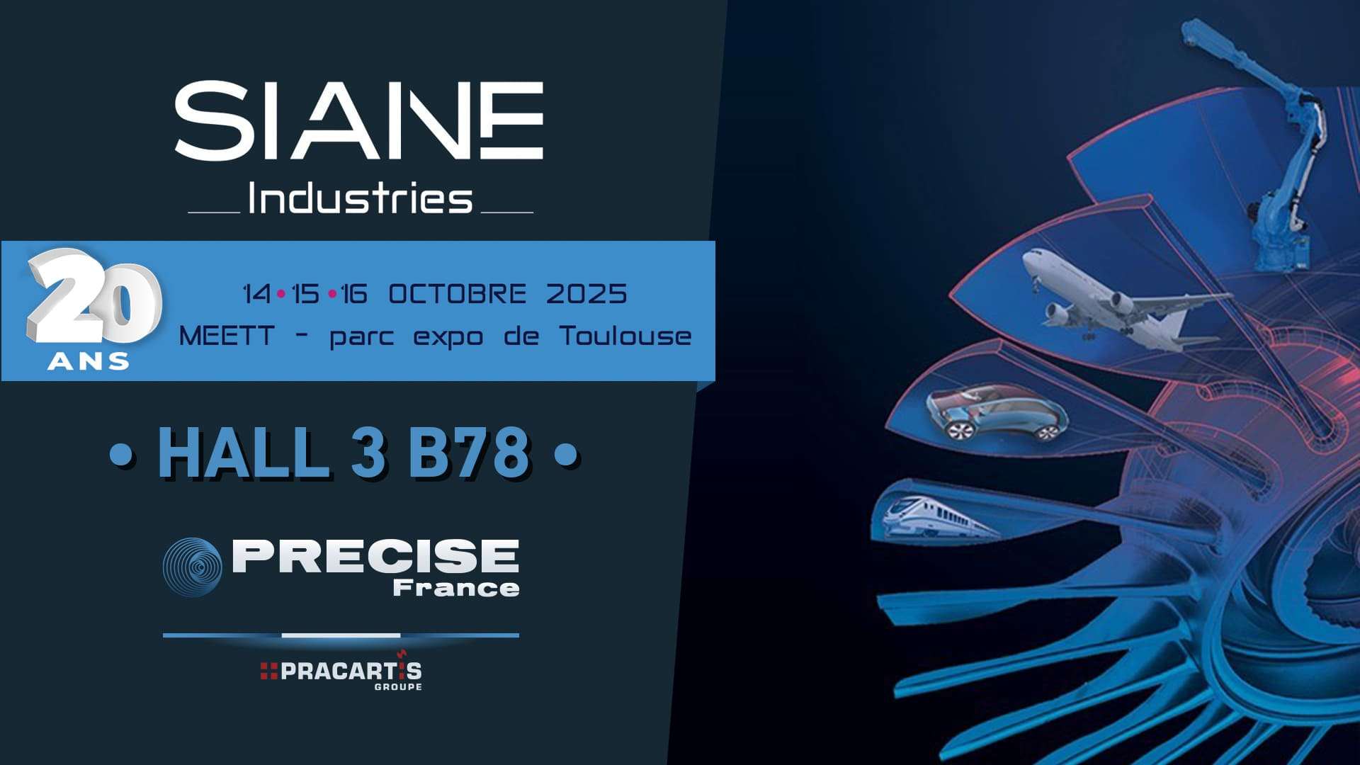 PRECISE FRANCE - SIANE Industries 2025 - Hall 3 Stand B78